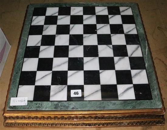Marble chess board